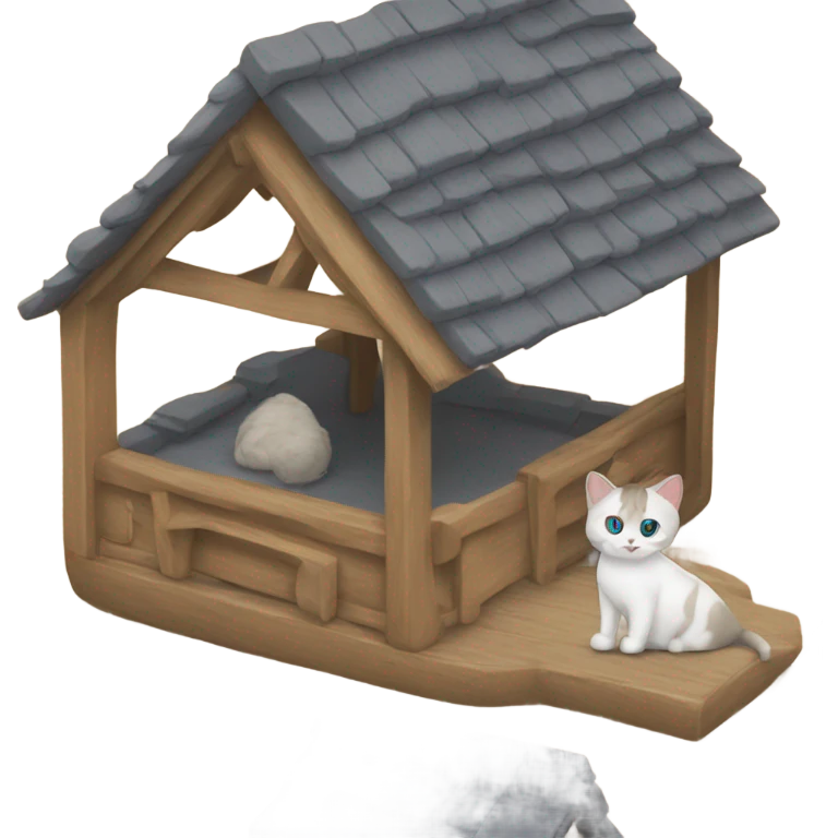 cat house emoji