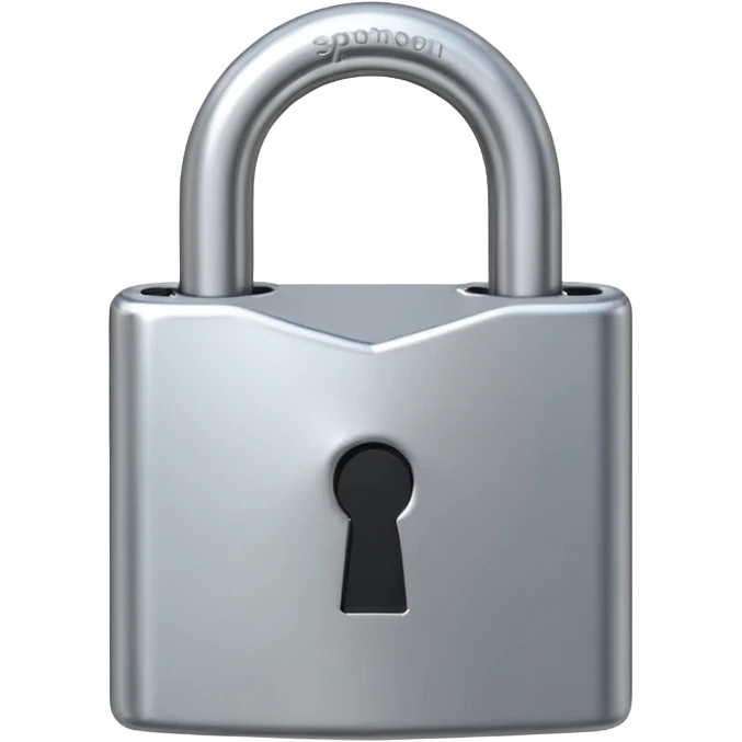 open padlock emoji
