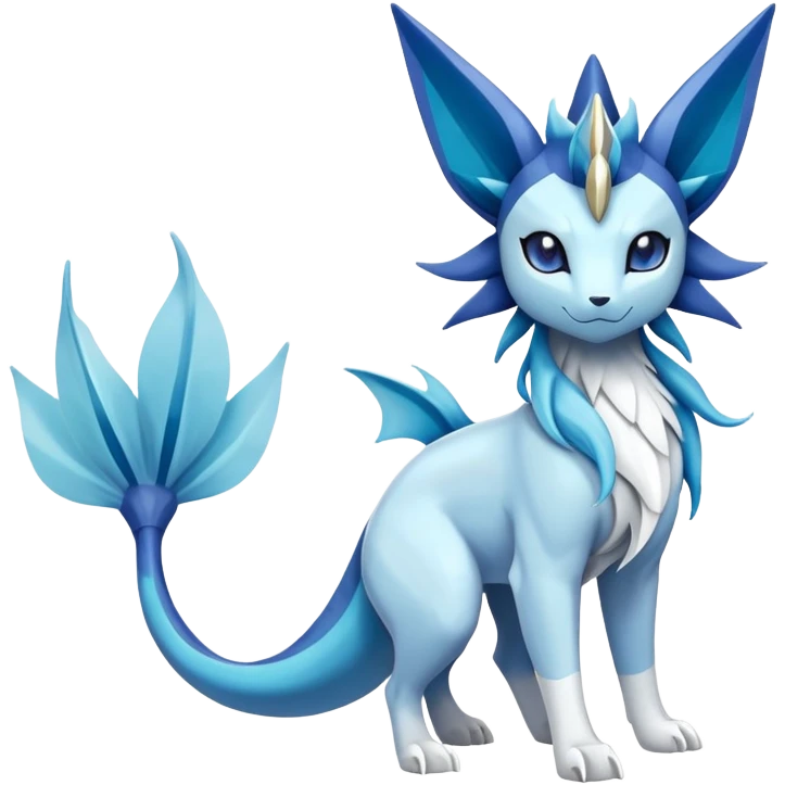Cobalion-Suicune-Vaporeon-fakemon (full body) emoji