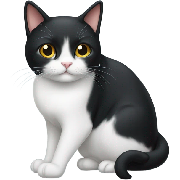 tuxedo cat emoji