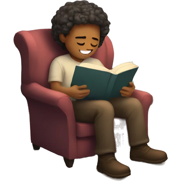 Cozy reading  emoji