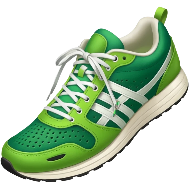 "Green Running shoes emoji