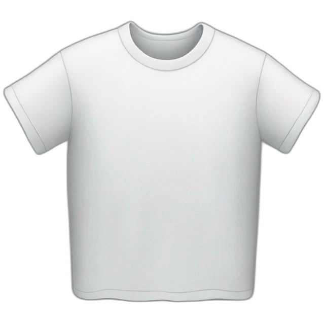 Tee shirt emoji