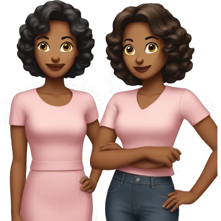Jackie and Michelle emoji