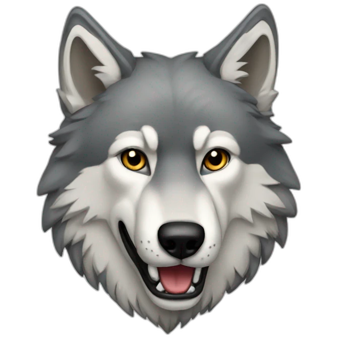 Wolf emoji