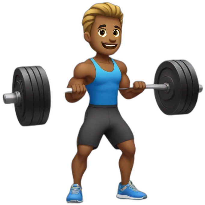 Gym freak emoji