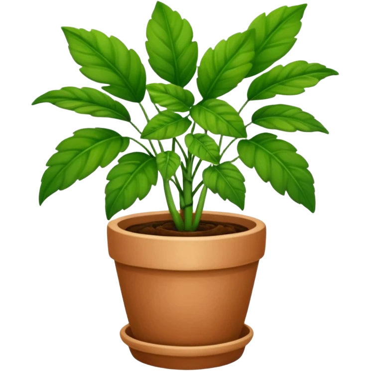 Potted Sidewalk Plant emoji