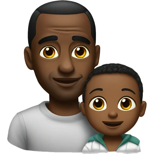 Pdiddy with baby pił emoji