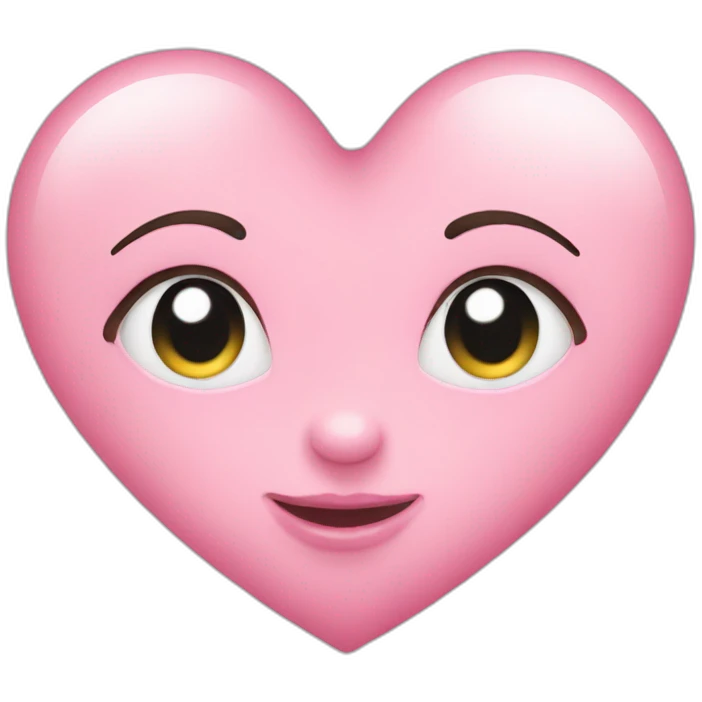 baby pink heart emoji