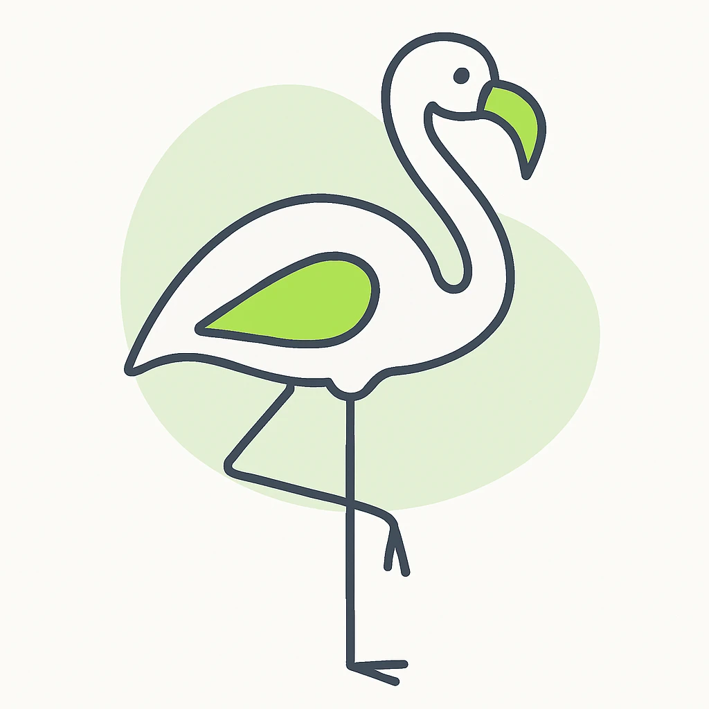 flamingo emoji
