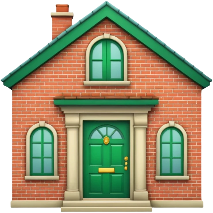 casa de frente emoji