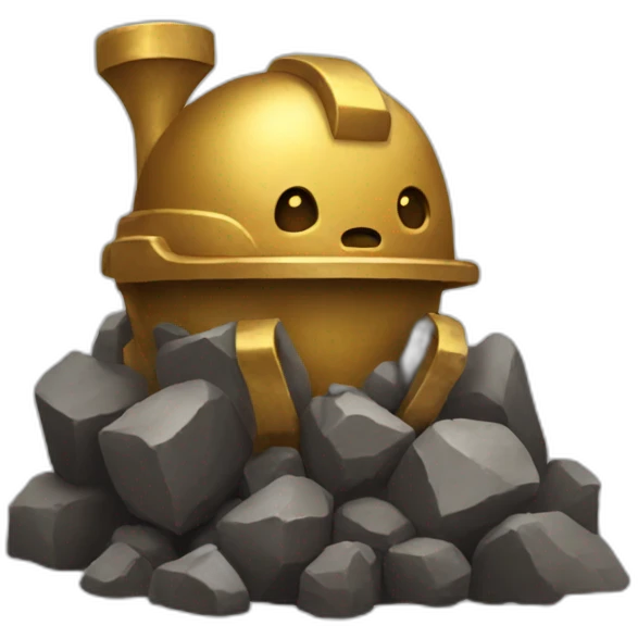 gold mine emoji