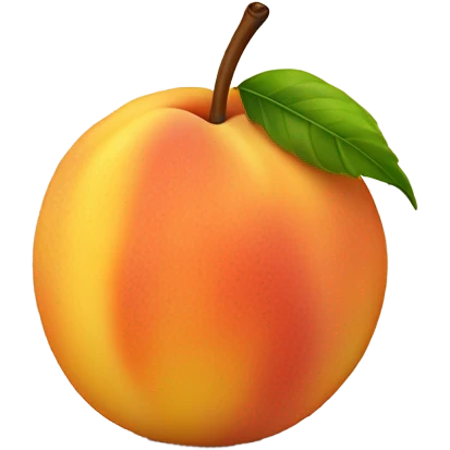 Peach emoji