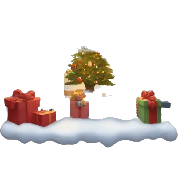Cozy Christmas window  emoji