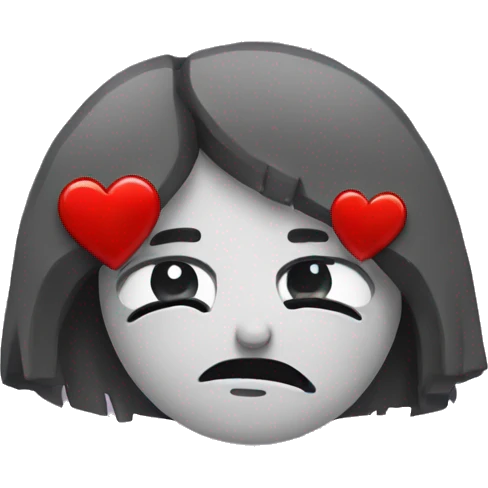Broken heart emoji
