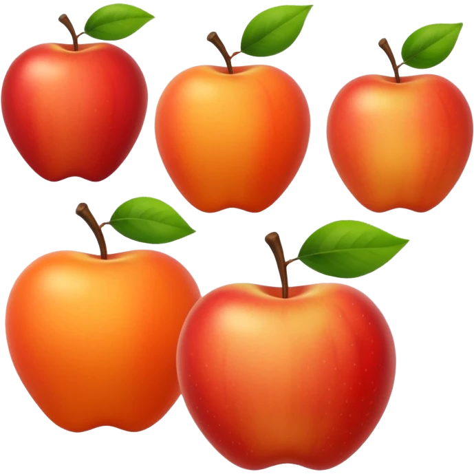 Orange, Apricot, Apple emoji