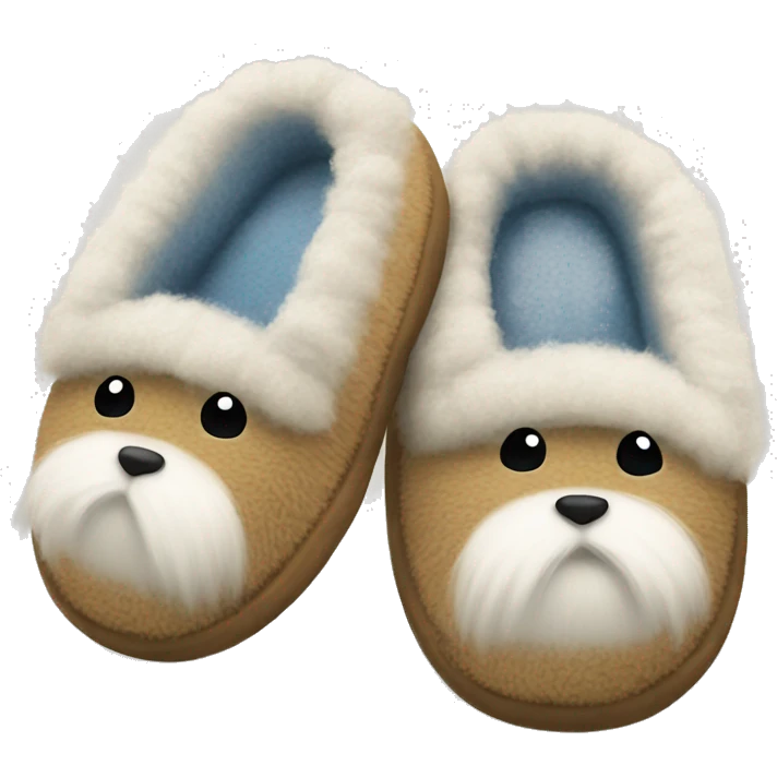 fuzzy slippers emoji