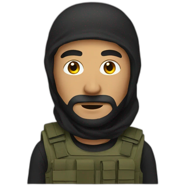 Terrorist emoji