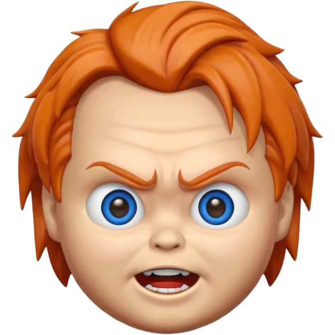 Un emojin de chuky emoji