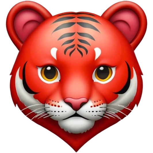 tiger heart emoji