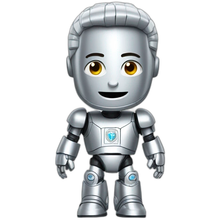 lionel messi silver robot emoji