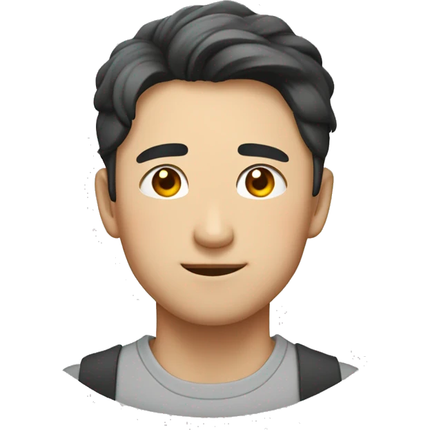 Coreano hermoso hombre emoji