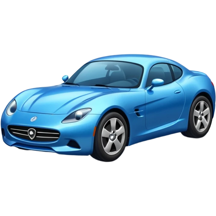 blue car emoji