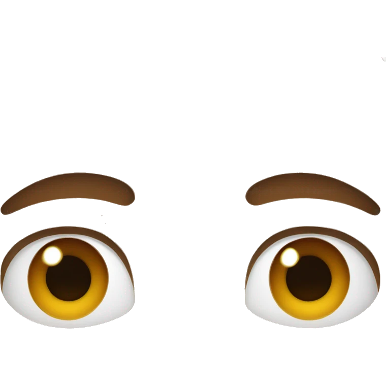A male character with brown hair and eye emoji