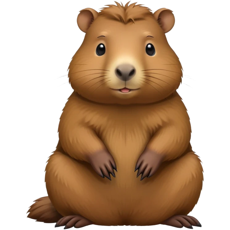 Capibara emoji