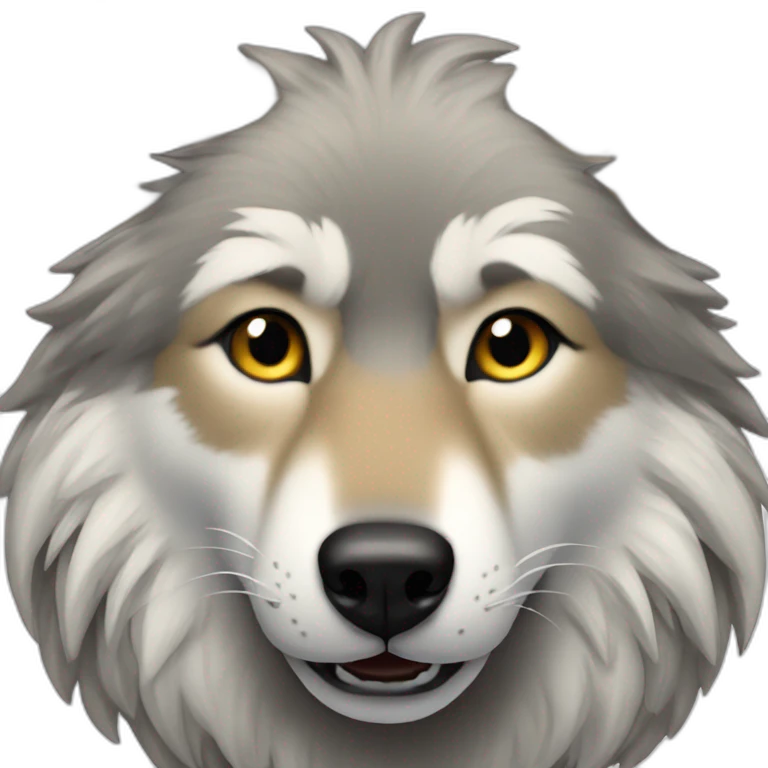 Wolf success Life emoji