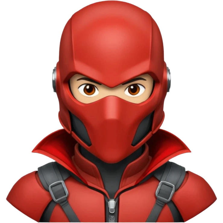 redhood with helmet emoji