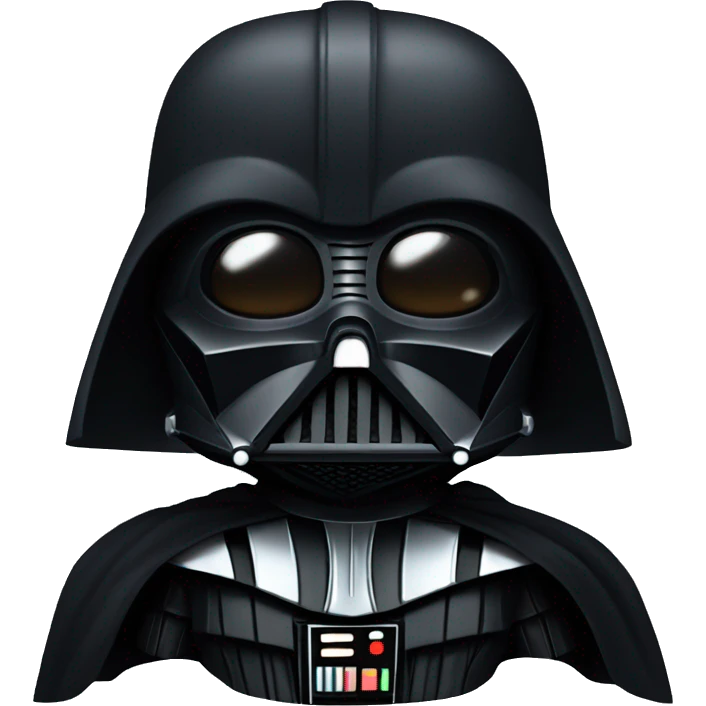 baby darth vader with full mask emoji