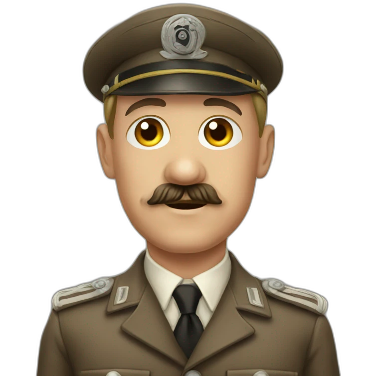 Hitler qui sourit emoji