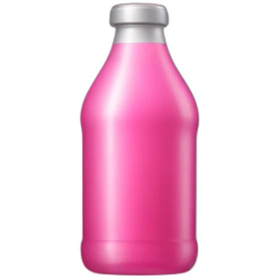 Pink Bottle emoji