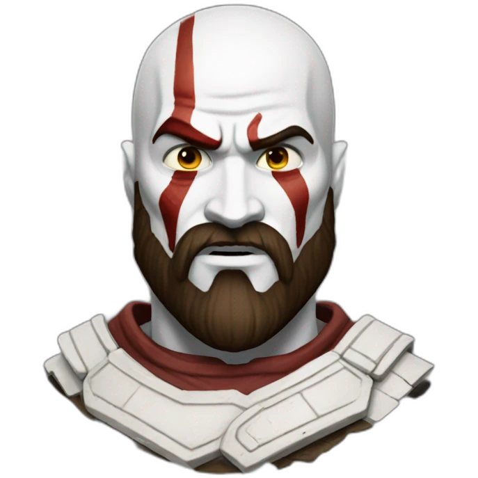 kratos full white emoji