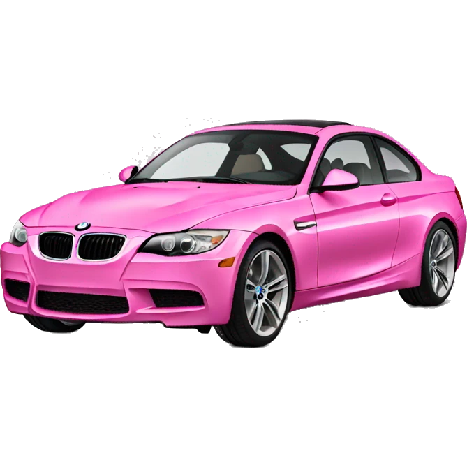 Pink bmw emoji