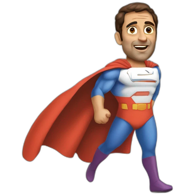Rahul Gandhi super man emoji