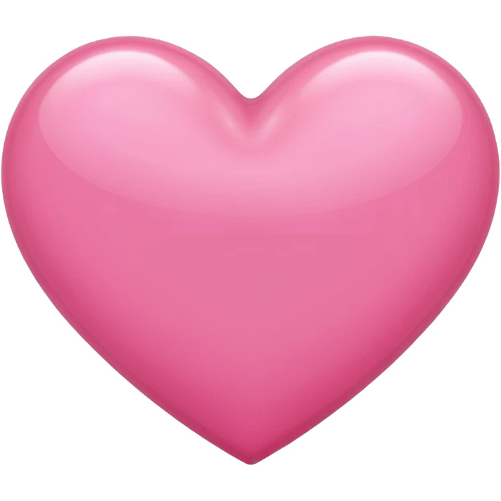 Pink heart emoji