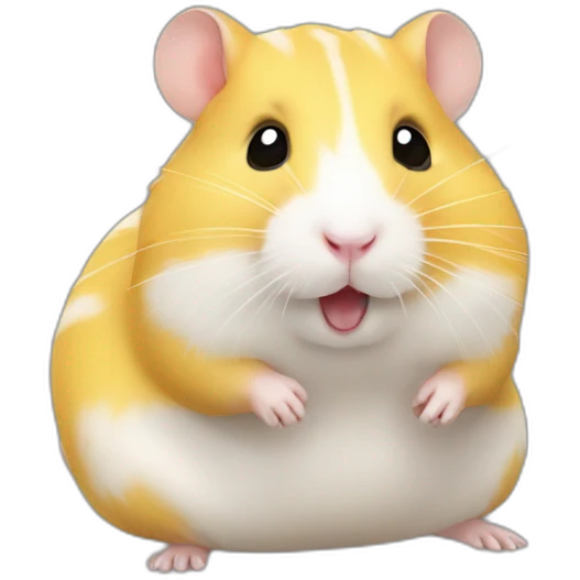 Hamster yellow jangalian emoji