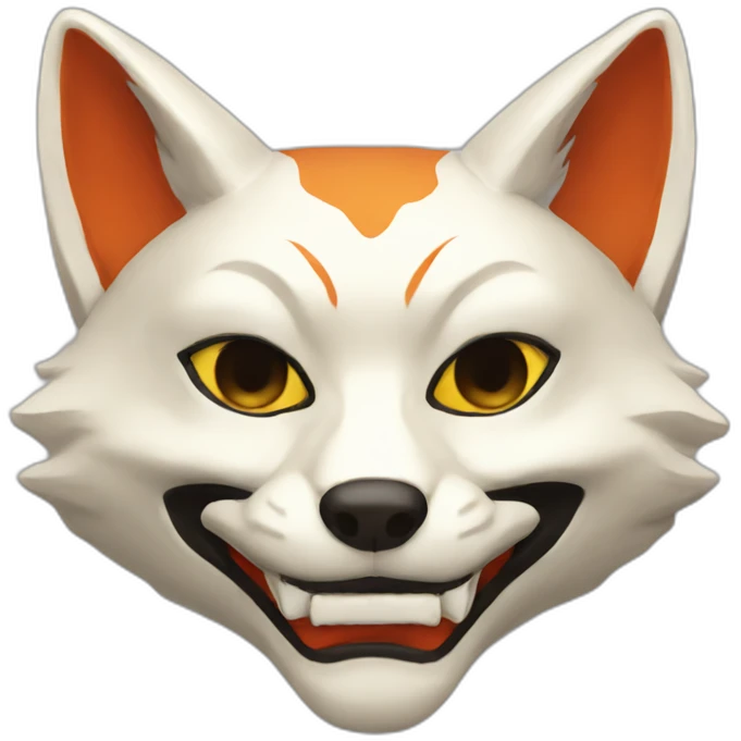 kitsune mask emoji