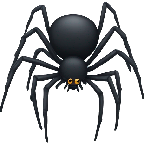 ablack spider emoji