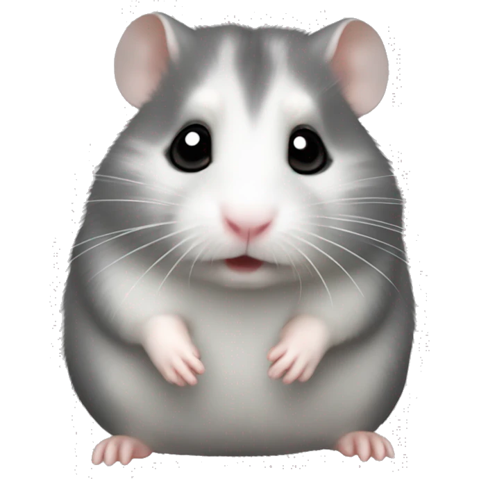 grey dwarf hamster emoji