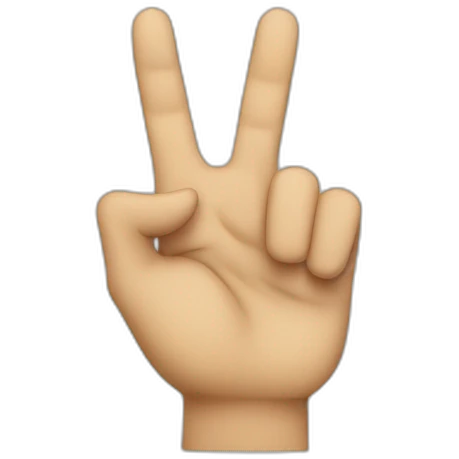 hand showing rocker sign emoji