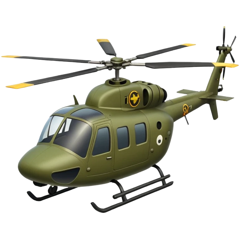 WW2 style helicopter  emoji
