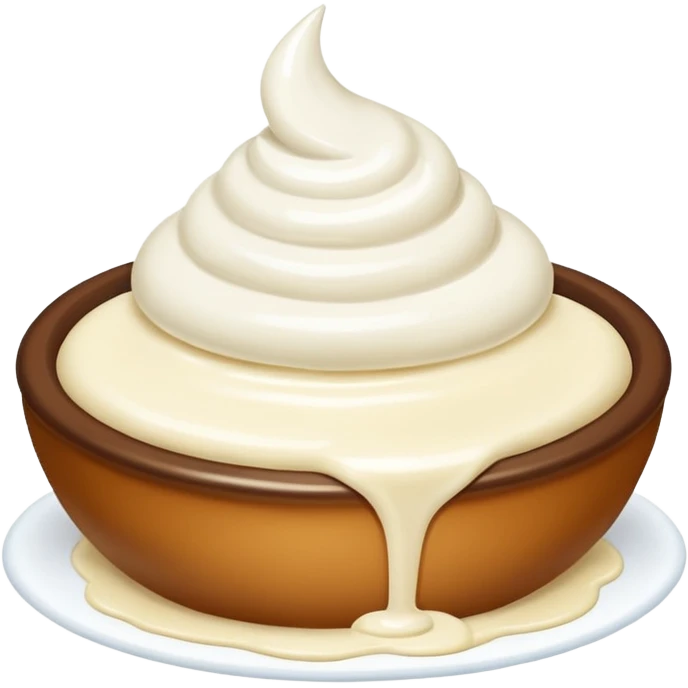 Cream emoji