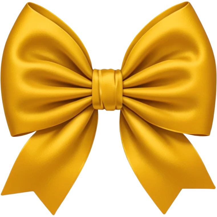 Deep-dark-burnt-marigold-sungold-golden-gold-Mustard-yellow bow emoji