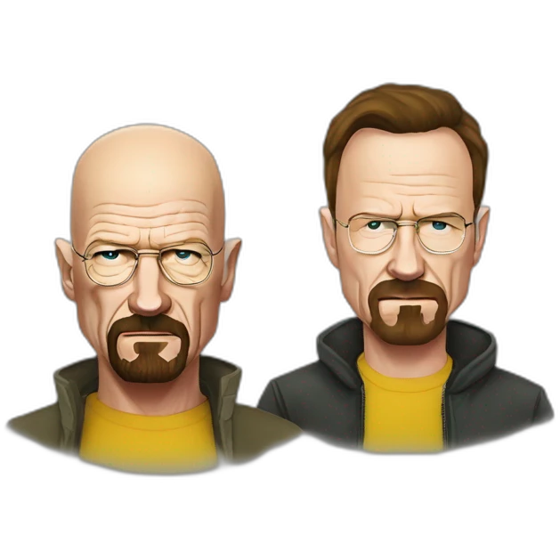 Walter white ans jesse pinkman emoji