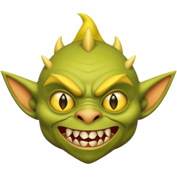 Goblin yellow  emoji