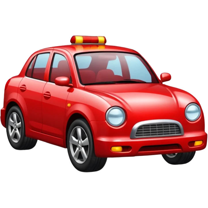 Car stopping emoji