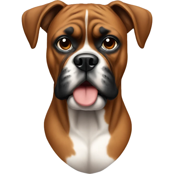 Boxer dog emoji